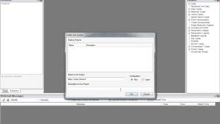 Creating a new project using Atmos SIM