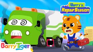 Broken Sprinkler’s Emergency Repair Mission🚒 | Learn &amp; Play | Kids Cartoons | BarryTiger