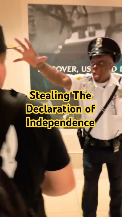 someone stole the declaration of independence