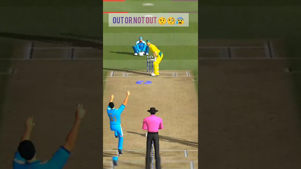 𝗢𝘂𝘁 𝗢𝗿 𝗡𝗼𝘁 𝗢𝘂𝘁 🤔 𝗥𝗲𝗮𝗹 𝗖𝗿𝗶𝗰𝗸𝗲𝘁 𝗦𝘄𝗶𝗽𝗲 🔥