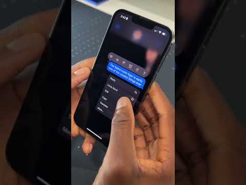 Video: Hoe verwijder ik niet-verzonden sms-berichten op de iPhone?