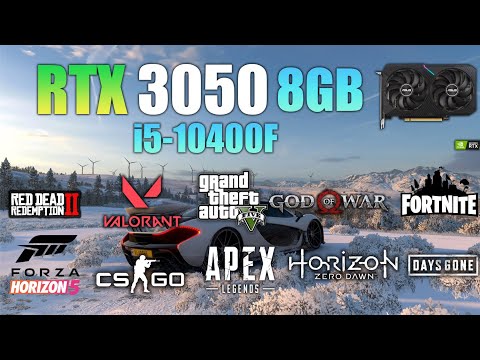 RTX 3050 8GB + i5 10400F : Test in 14 Games - RTX 3050 Gaming