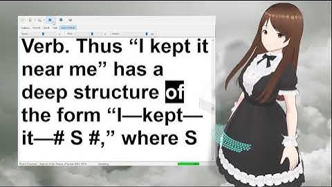 Aspects of the Theory of Syntax by Noam Chomsky 1 of 2