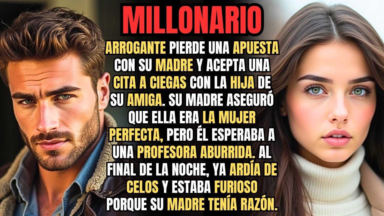 Esperaba a un RICACHÓN MIMADO, pero al ABRIR LA PUERTA, él era tan GUAPO que le ERIZÓ LA NUCA.
