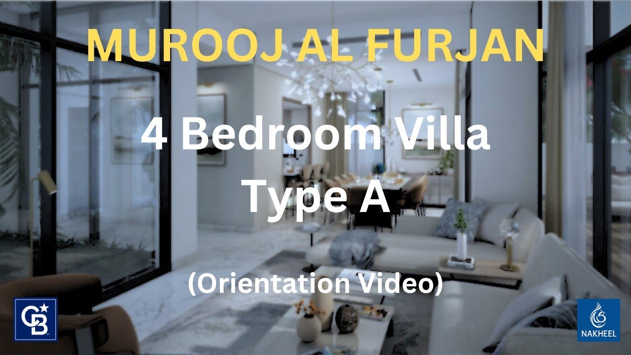 Murooj Al Furjan - 4 Bedroom Villa (Type A)
