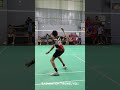 13yrs boys singles  27 shot rally   shorts  badminton tricks