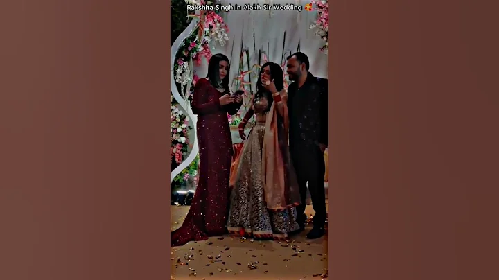 Rakshita singh in alakh sir wedding💯🔥 Ft. || Alakh pandey || physicswallah #pw #shorts #trending