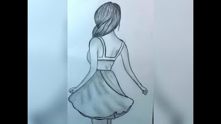 كيف ترسم فتاة ظل ونور خطوة بخطوةرسم بنت كيوت يلا بينا