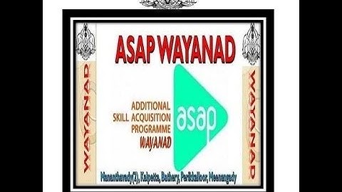 Gimp Editing -Logo Creation-MALAYALAM-ASAP WAYANAD