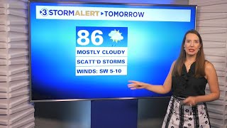 Alison Pryor's Wednesday morning weather