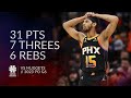 Cameron payne 31 pts 7 threes 6 rebs vs nuggets 2023 po g6