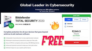 Bitdefender Total Security | Download | Installation | Activation [2020]