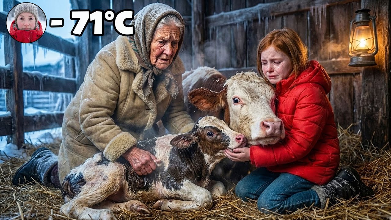 Miracle in Siberia Saving a Cow in Labor at -71°C (Touching)