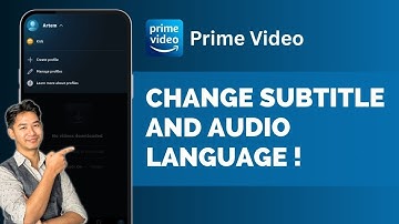 Change Subtitle and Audio Language on Amazon Prime Video!