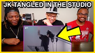 JK TANGLED in the Studio!! | 'Left and Right' Recording Sketch (REACTION)