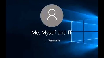Windows 10 First Log in Experience Before Disabling the Animation