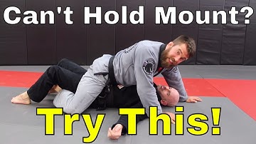 How to Stop Losing Mount In BJJ (And Add More Pressure On Top)