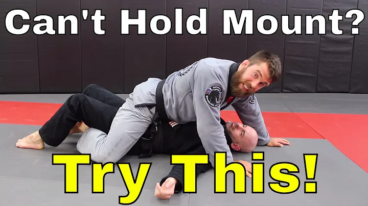 How to Stop Losing Mount In BJJ (And Add More Pressure On Top)