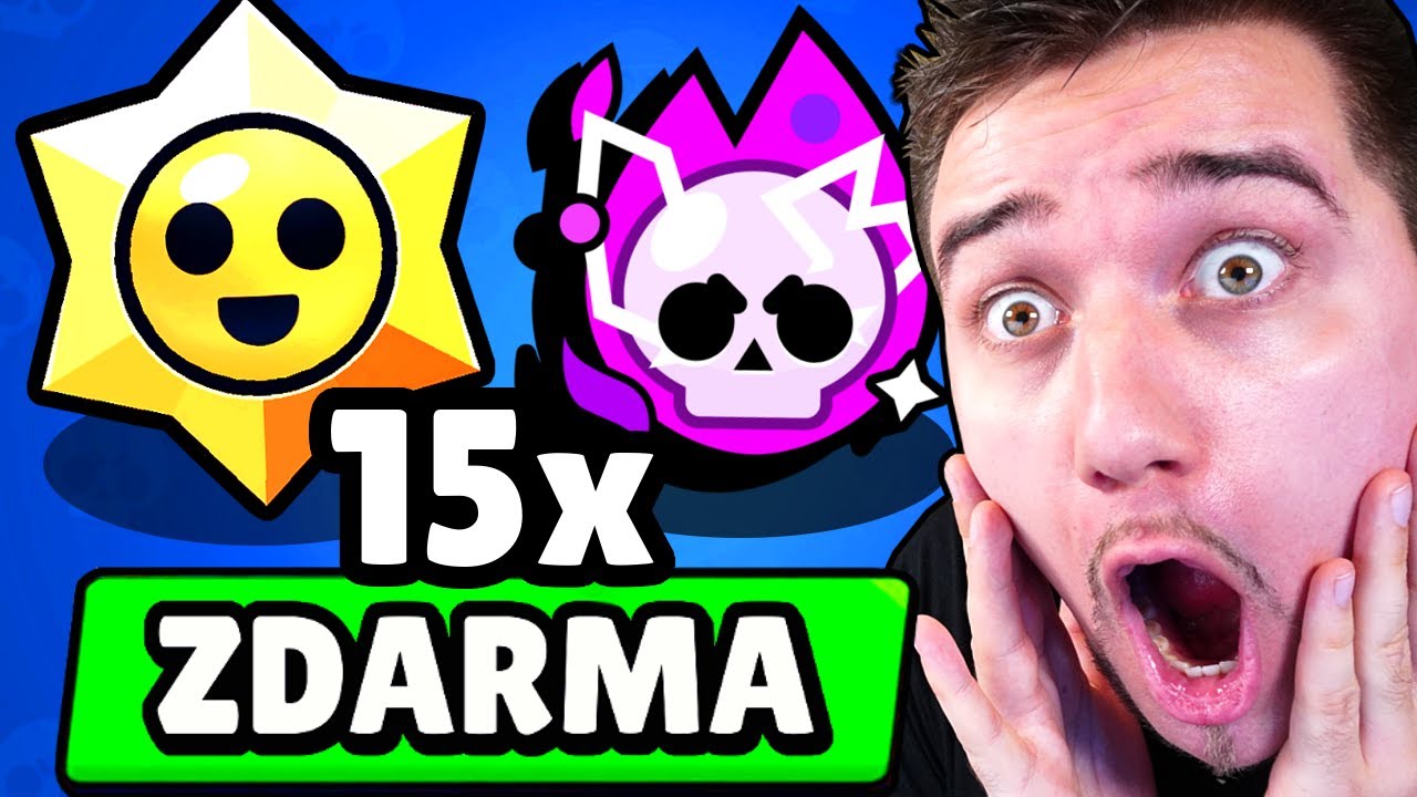 TOHLE UDĚLEJ! 😱 15x FREE STARR DROPS A HYPER CHARGE! 😱 | Brawl Stars