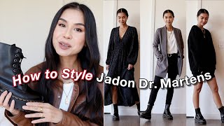 HOW TO STYLE: JADON DR. MARTENS (5 Outfit Ideas with Doc Martens)