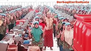 The Power Of Emak Emak - Om Jin 76 senam bareng ribuan ibu-ibu buruh mbatil