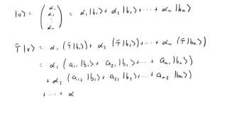 Introduction to Quantum Computing (7) - Multiplying a Column Vector by a Matrix