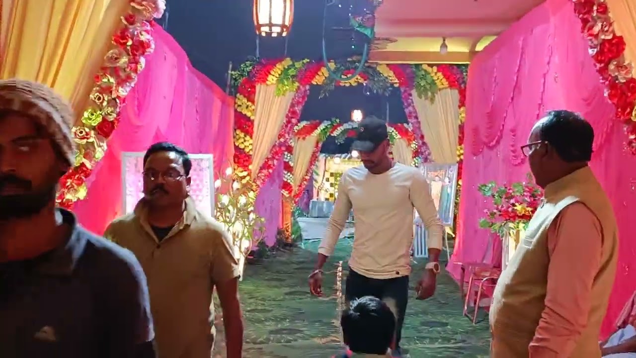 Indian wedding flowers all events program Binod flower 🌻🌹🌻 7004030390