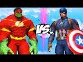 CAPTAIN AMERICA VS FLASH - HULK