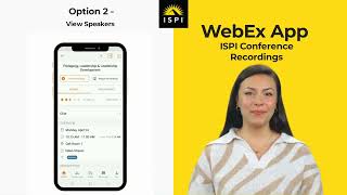 How to find the ISPI Conference Recordings in the app screenshot 2