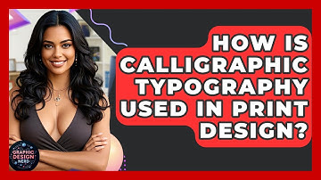 How Is Calligraphic Typography Used In Print Design? - Graphic Design Nerd