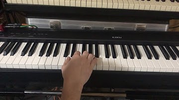 Blues Scale Pattern for Piano - Part 1