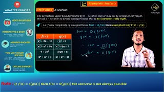 Little oh and Little Omega | Asymptotic Notations | Algorithm Analysis | Data Structures