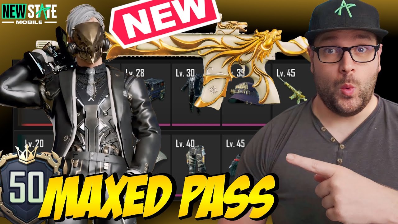 🔥MAXED NEW SURVIVOR PASS VOL 29! New State Mobile