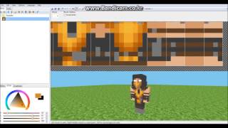 Minecraft Skin Making(Mortal Kombat-'Scorpion')