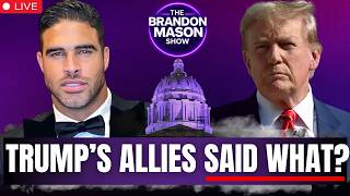 Iran War Update - Trump's Allies are SILENT why?  | Brandon Mason Show LIVE Ep 354