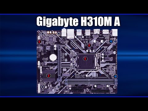 Материнская плата Gigabyte H310M A