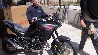 οδήγησα το νέο transalp 750 του 2023 (αυτό με τα 91HP)