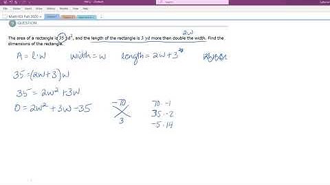 Solving a word problem with a quadratic equation with rational roots