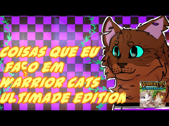 GATOS GUERREIROS E FOFOS - WARRIOR CATS (ROBLOX) 