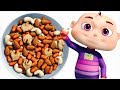 Food Song | Five Little Babies | Learn Healthy Food And Drinks | Learning Songs For Kids | Videogyan