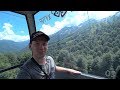 Подъем на Роза Пик канатная дорога в Сочи горный курорт Роза Хутор летний отдых на Кавказе в горах
