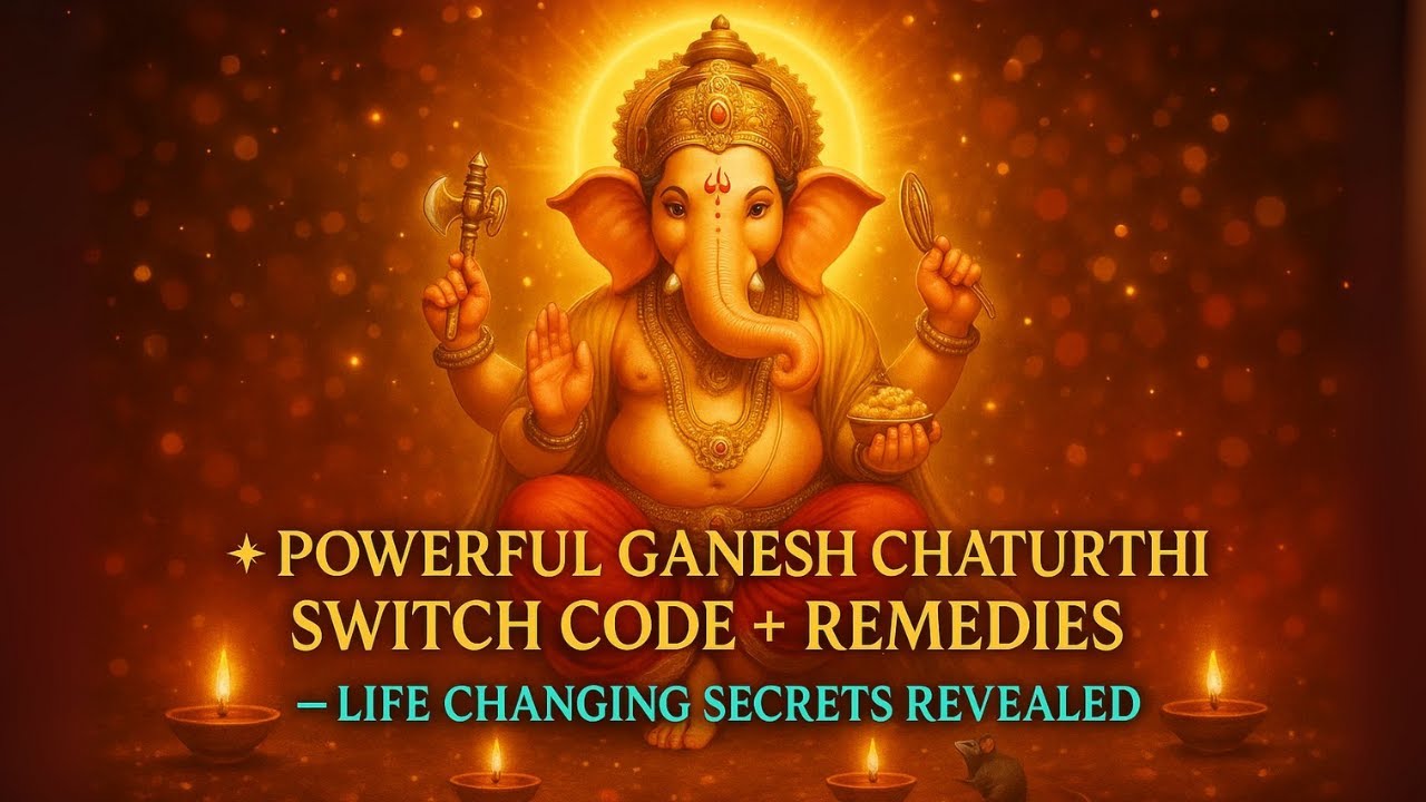 Powerful Ganesh Chaturthi Switch Code + Remedies – Life Changing ...