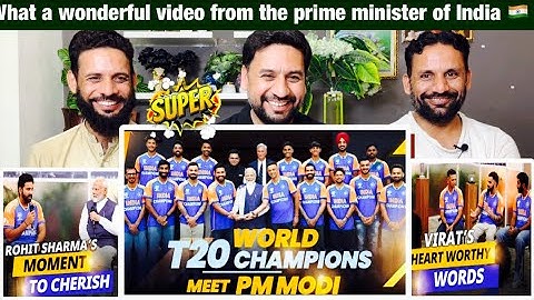 PM Modi's interaction with World T20 Champions Indian Cricket