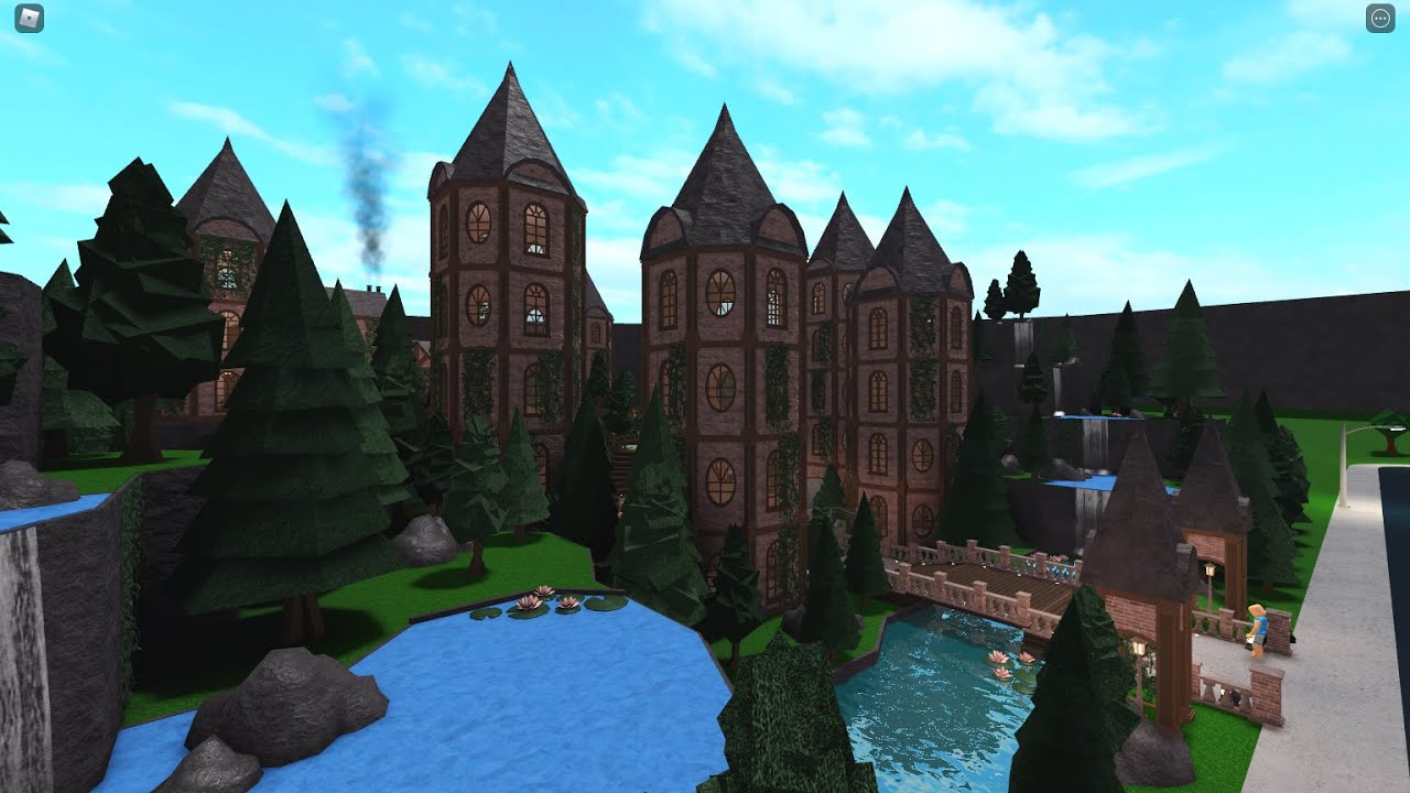 Floating Castle Tour [BLOXBURG/ROBLOX] YouTube