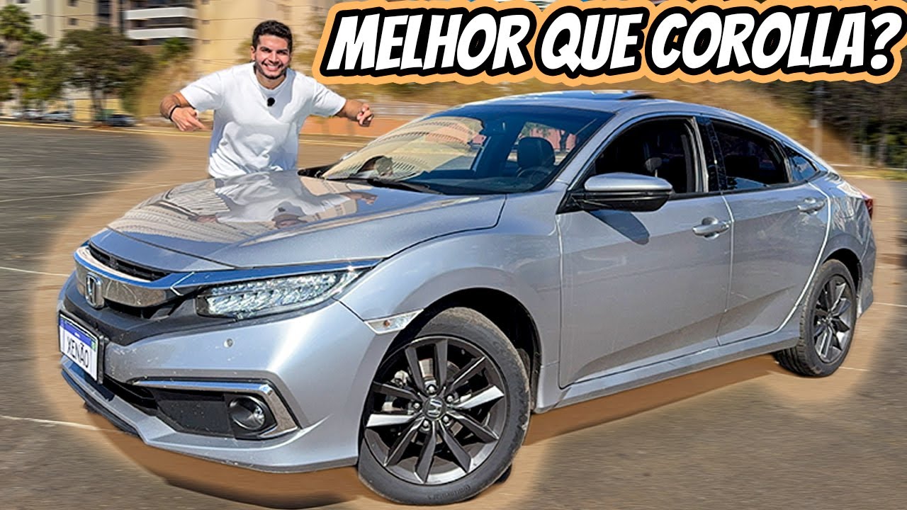 Honda Civic Touring 2021 - Potente, econômico e valorizado