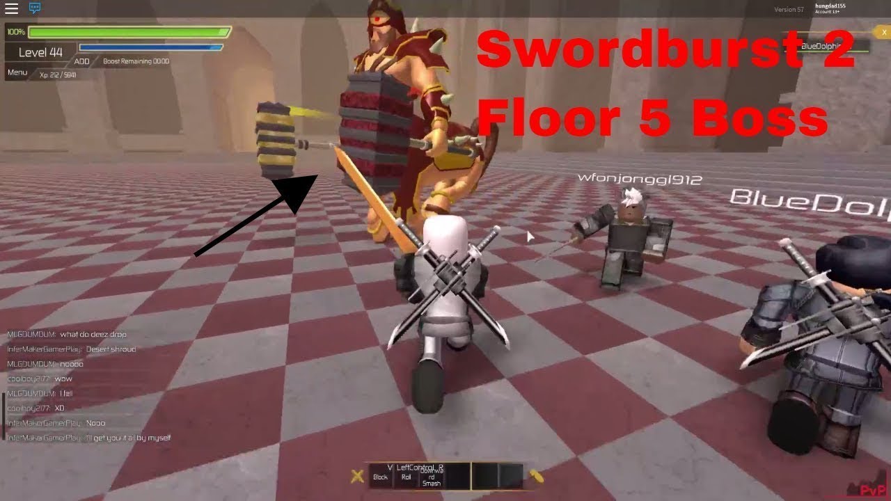 Roblox Swordburst 2 Floor 5 Boss Youtube - roblox swordburst 2 how to get to the floor 5 boss by zephlym