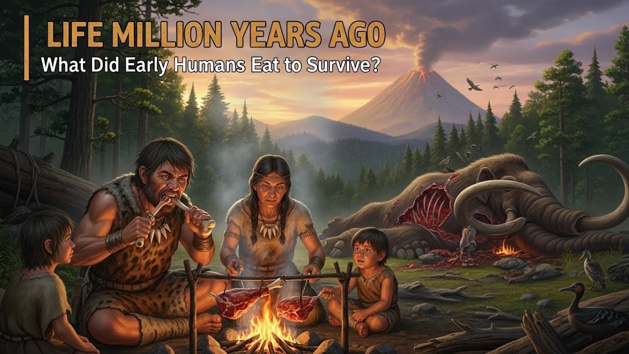Million Years Ago What Early Humans Really Ate to Survive - YouTube