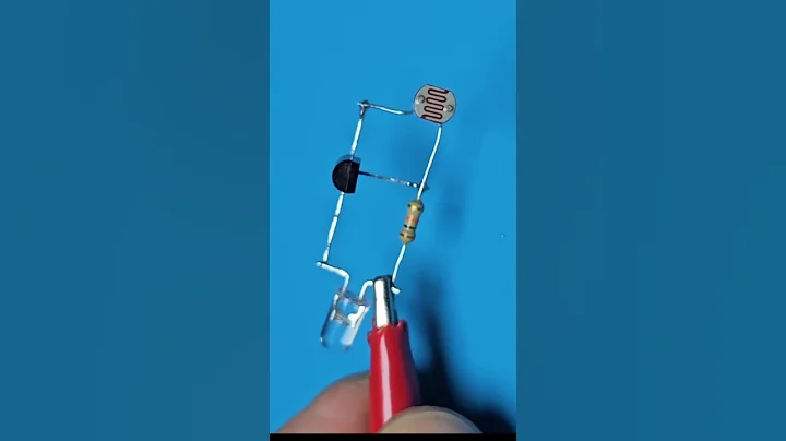 Automatic Night Light / Diy Project using Bc547 transistor #diy #youtubeshorts #project #shorts