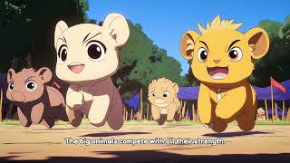 Leo the Little Lion Who Dreamed Big | Inspirational Animal Story for Kids | Bedtime Tale