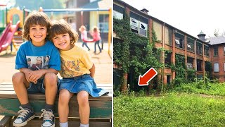 Twins Disappeared at Recess in 1999, 15 Years Later Demolition Workers Uncovered What Was Hidden in…